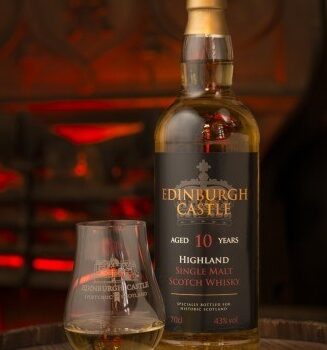 Edinburgh Castle Aged 10 Years