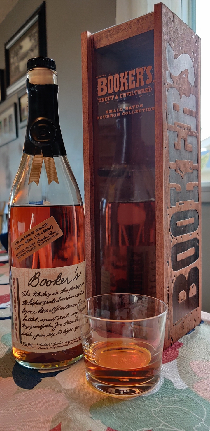 Booker’s Small Batch Bourbon Series (2020-01E) – TransparentSmoke.com