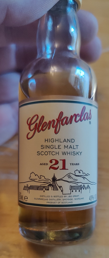 Glenfarclas Aged 21 years - Evaporation