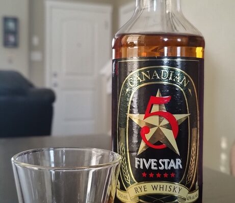 Canadian Five Star Rye Whisky
